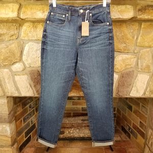 Madewell High-Rise Slim Boyfriend Jeans Size 26
